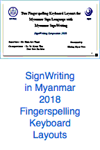 Myanmar Fingerspelling