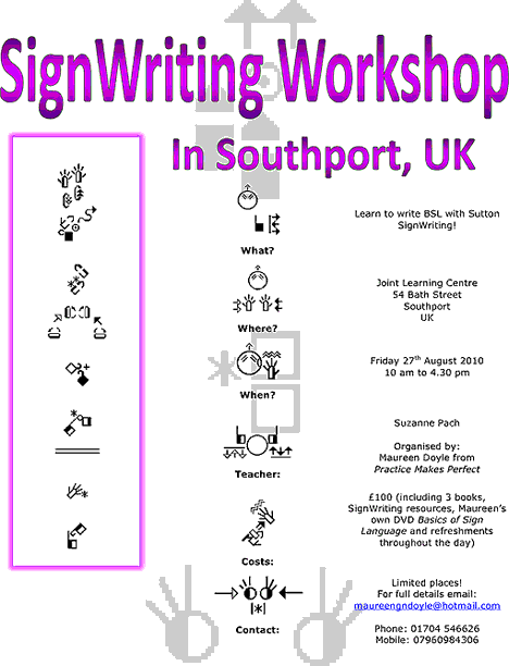 SignWriting Workshop