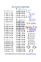 Asl Handshapes Chart