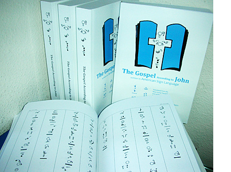 Gospel John in ASL Book