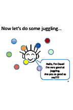 Daves Juggling Game