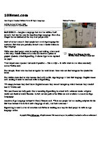 10 News SignWriting Program